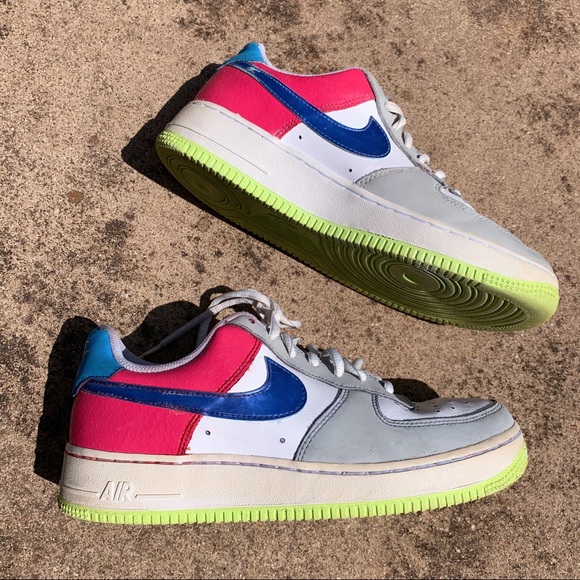 Nike Shoes - multicolor nike air force 1